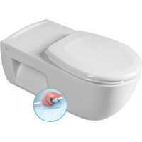 Sapho HANDICAP závesná WC misa predĺžená, Rimless, 37x70 cm, biela TU1206