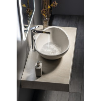 Sapho CORNELI stojanková umývadlová batéria vysoká bez výpuste, predĺžená hubica, chróm CE07