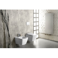 CREAVIT GLANC závesná WC misa, Rimless, 37x51, 5cm, biela GC321