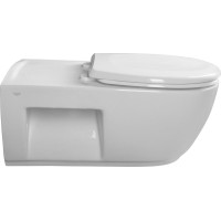 Sapho HANDICAP závesná WC misa predĺžená, Rimless, 37x70 cm, biela TU1206