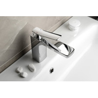 Sapho JUMPER stojanková umývadlová batéria bez výpuste, chróm JM002