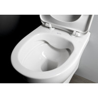 Isvea ABSOLUTE závesná WC misa, Rimless, 35x50cm, biela 10AB02002