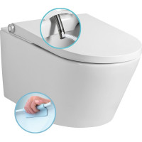 Sapho VEEN CLEAN závesné WC s integrovaným elektronickým bidetom VE421