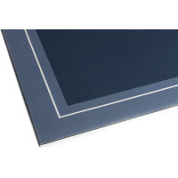 Aqualine Kúpeľňová predložka 50x80cm, absorpčná, modrá PCD012