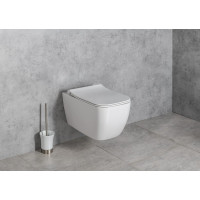 Isvea VEA závesná WC misa Rimless, 34, 5x52cm, biela 10VA02001