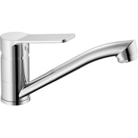 Aqualine SINTRA umývadlová batéria s otočnou hubicou, bez výpuste, chróm SX001
