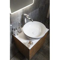 Sapho CORNELI stojanková umývadlová batéria vysoká bez výpuste, predĺžená hubica, chróm CE07