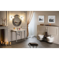 CREAVIT ANTIK závesná WC misa, 36x53cm, biela AN320
