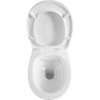 Isvea ABSOLUTE závesná WC misa, Rimless, 35x50cm, biela 10AB02002