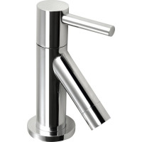 Aqualine Stojankový guľový ventil 1/2", 128mm, chróm ZY12045