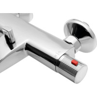 Aqualine ACTION nástenná vaňová termostatická batéria, chróm MB106