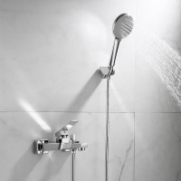 Aqualine RITMO nástenná vaňová batéria, chróm RT010