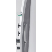 Polysan LUK termostatický sprchový panel nástenný 250x1300mm, biela 80312