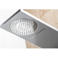 Aqualine TUSA sprchový panel, výška 1400mm, strieborná SL680