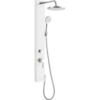 Aqualine FIGA sprchový panel, 125x1050mm, biela SL230
