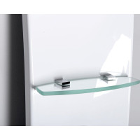 Polysan LUK termostatický sprchový panel nástenný 250x1300mm, biela 80312