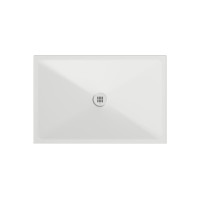 GSI Keramická sprchová vanička, obdĺžnik 120x80x2cm, biela mat 46120809