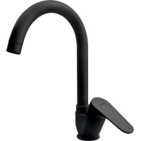 Sapho CORNELI stojanková drezová batéria, čierna mat CE60/15