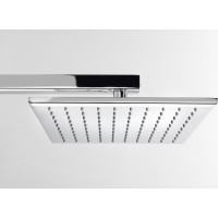 Polysan SPIRIT SQUARE termostatický sprchový panel nástenný, 250x1550mm, čierna 81251