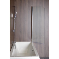 Polysan SPERA 65 vaňová zástena 650mm, číre sklo BS-65