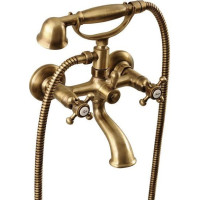 Sapho ANTEA nástenná vaňová batéria kompletná, bronz 3016