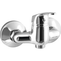 Aqualine AQUALINE 35 nástenná batéria 3/4", rozteč 100mm, bez ramienka, chróm 52131