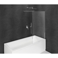 Polysan MODULAR SHOWER vaňová zástena 1000x1500mm, číre sklo BMS1-100