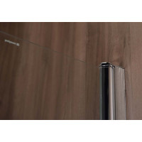 Polysan SPERA 65 vaňová zástena 650mm, číre sklo BS-65