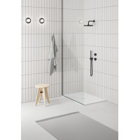GSI Keramická sprchová vanička, obdĺžnik 100x70x2cm, biela mat 46100709