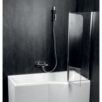 Polysan PALOMA vaňová zástena 1200mm, číre sklo BS-120