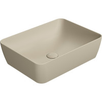 GSI SAND/NUBES keramické umývadlo na dosku 50x38cm, creta mat 903708