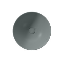 GSI PURA keramické umývadlo na dosku, priemer 42cm, agave mat 885204
