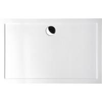 Polysan KARIA sprchová vanička z liateho mramoru, obdĺžnik 100x90cm, biela 51111