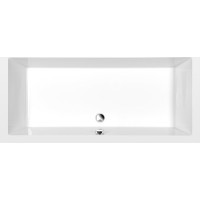 Polysan DEEP hlboká sprchová vanička s konštrukciou, obdĺžnik 160x75x26cm, biela 72387