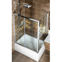 Polysan DEEP hlboká sprchová vanička s konštrukciou, obdĺžnik 110x75x26cm, biela 72884