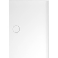 Polysan MIRAI sprchová vanička z liateho mramoru, obdĺžnik 90x80x1,8cm, pravá, biela 73168