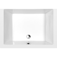 Polysan DEEP hlboká sprchová vanička, obdĺžnik 100x75x26cm, biela 72879