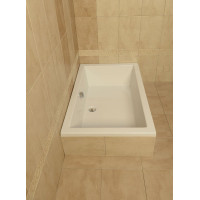 Polysan DEEP hlboká sprchová vanička, obdĺžnik 100x75x26cm, biela 72879