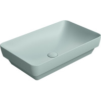 GSI PURA keramické umývadlo na dosku 60x38cm, ghiaccio mat 883715