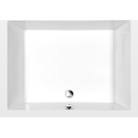 Polysan DEEP hlboká sprchová vanička s konštrukciou, obdĺžnik 120x90x26cm, biela 72392