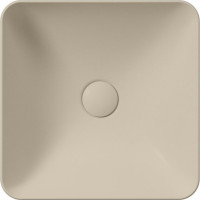 GSI SAND/NUBES keramické umývadlo na dosku 38x38cm, creta mat 903808