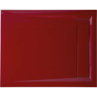 Polysan VARESA sprchová vanička z liateho mramoru so záklopom, obdĺžnik 100x80cm, biela 71605