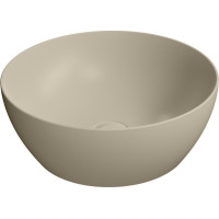 GSI PURA keramické umývadlo na dosku, priemer 42cm, creta mat 885108