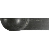 Sapho BLOK kamenné umývadlo 40x23cm, antracit 2401-32