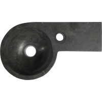 Sapho BLOK kamenné umývadlo 40x23cm, antracit 2401-32