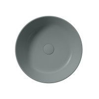 GSI KUBE X keramické umývadlo na dosku, priemer 45cm, agave mat 942704