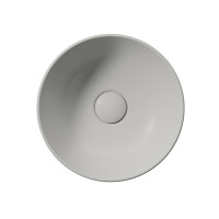 GSI PURA keramické umývadlo na dosku, priemer 32cm, cenere mat 885417