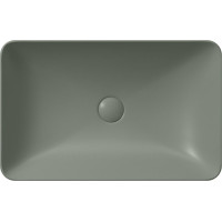 GSI PURA keramické umývadlo na dosku 60x38cm, agave mat 883704