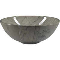 Sapho DALMA keramické umývadlo na dosku, Ø 42 cm, grigio MM113