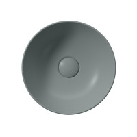 GSI PURA keramické umývadlo na dosku, priemer 32cm, agave mat 885404